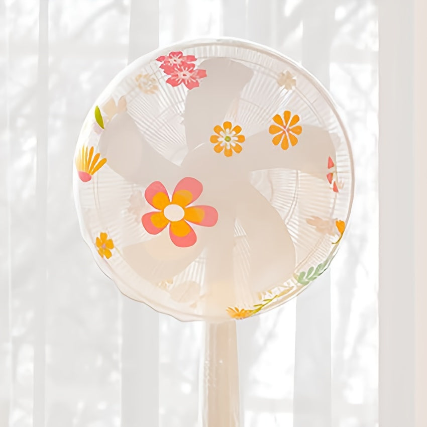Floor Fan Dust Cover Thickened Fabric Protection Plastic Material No Battery