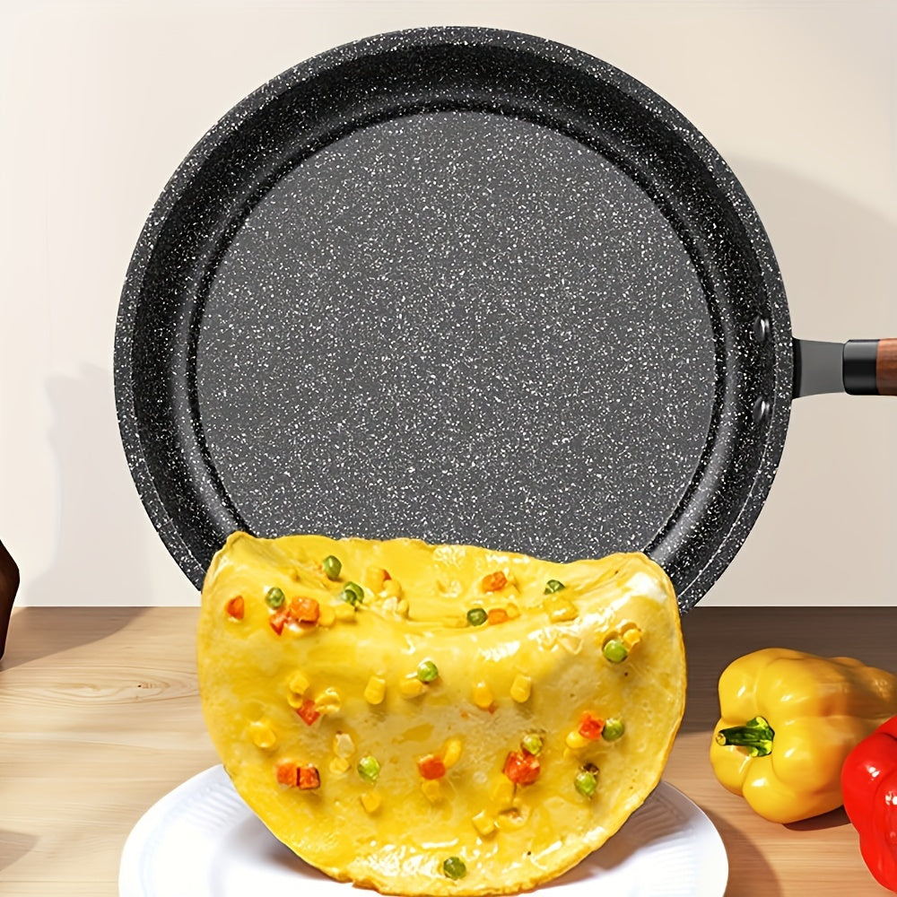 Juego de sartenes de hierro fundido con tapa para cocinar filetes, panqueques y más, de 10 pulgadas