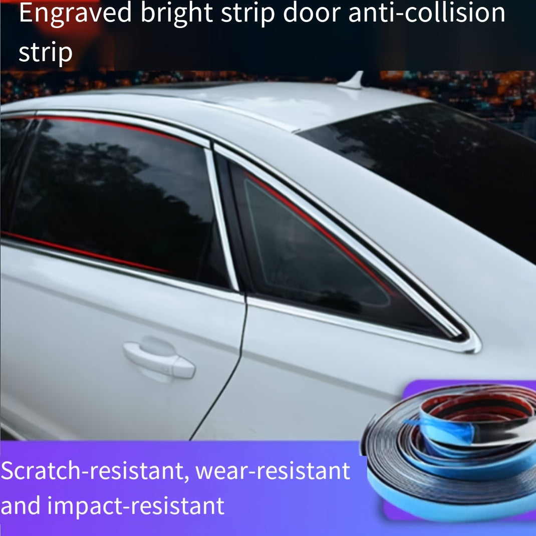 Avtomobil bezakli krom oynali chiziqlar Yorqin kumushli elektroplatka