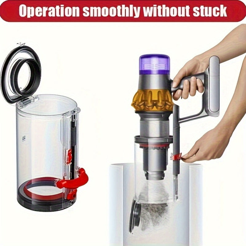 Replacement Dust Bin for Dyson V11 V15 SV14 SV15 SV22 Vacuum Cleaner Large Capacity Canister Replacement Part