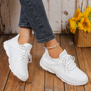 Women's Casual Sneakers Slip-On Breathable Low-Top Walking Shoes