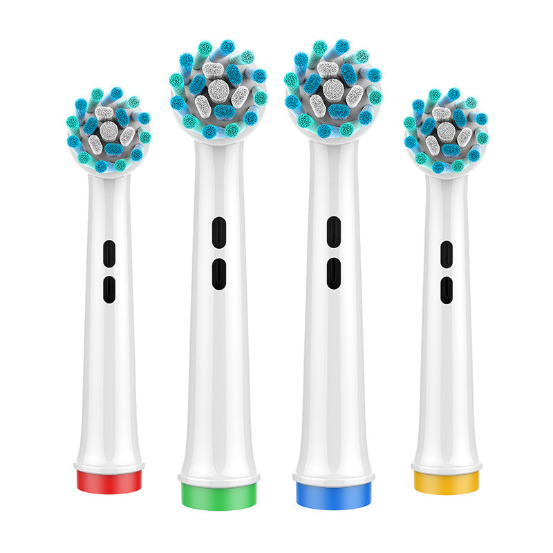 4Pcs Multi-Angle Electric Toothbrush Replacement Heads for Oral Care