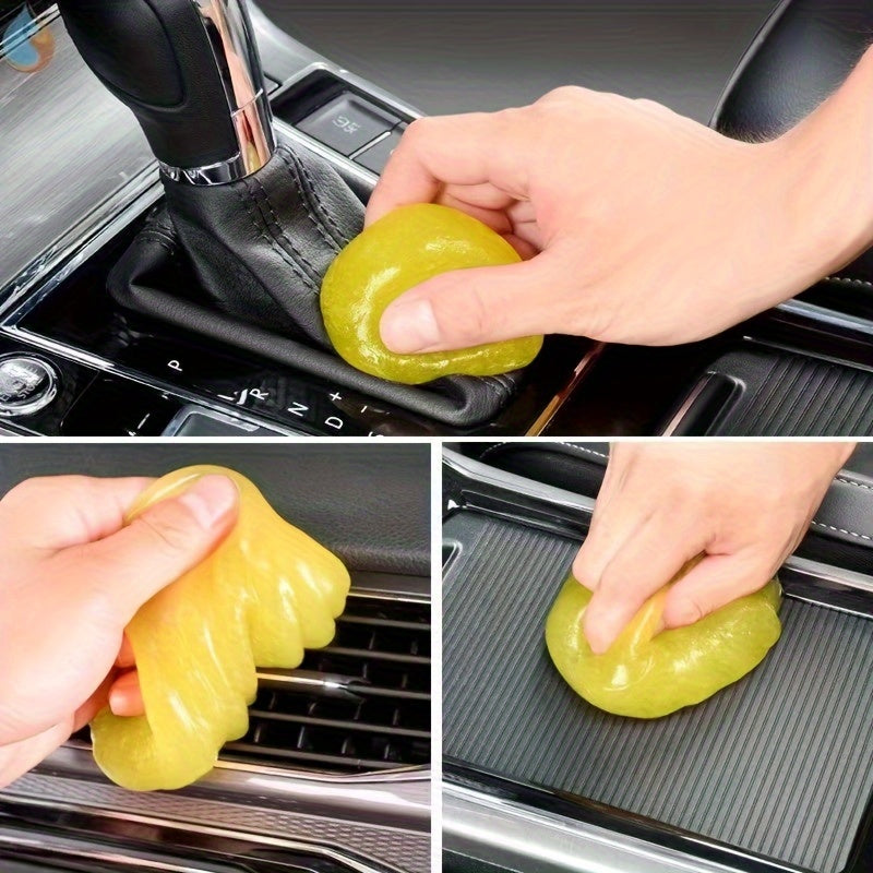 Car Interior Cleaning Gel Reusable Dust and Dirt Remover for Vents and Keyboards
