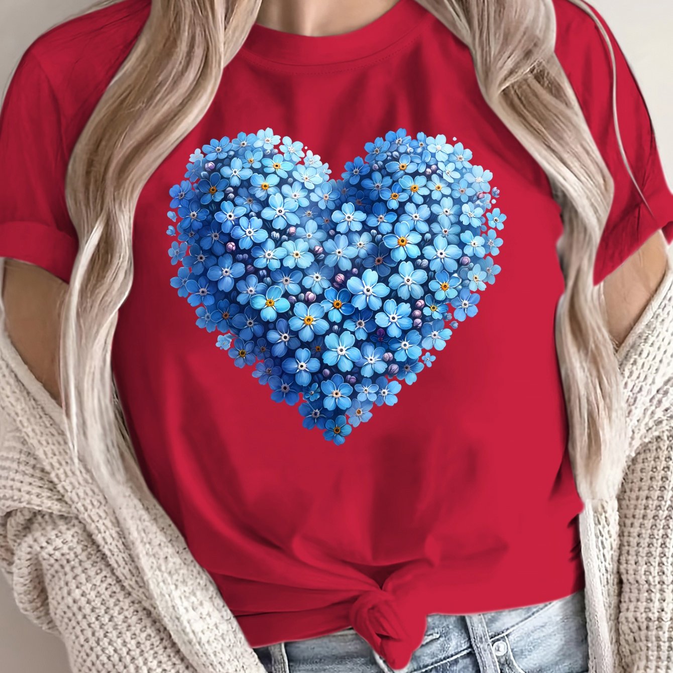 Women's Loose Large Size T-Shirt Soft Breathable Casual Summer Short Sleeve