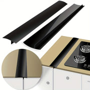 Silicone Kitchen Gap Cover 21 Inch Counter Gap Filler Dust Spill Protector