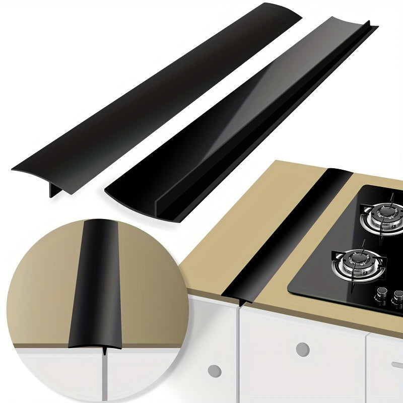Silicone Kitchen Gap Cover 21 Inch Counter Gap Filler Dust Spill Protector