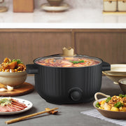 3L Electric Cooking Pot with Multifunctional Capabilities for Home Office Use