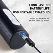 Handheld USB Rechargeable Milk Frother Stainless Steel Foam Maker for Coffee Latte