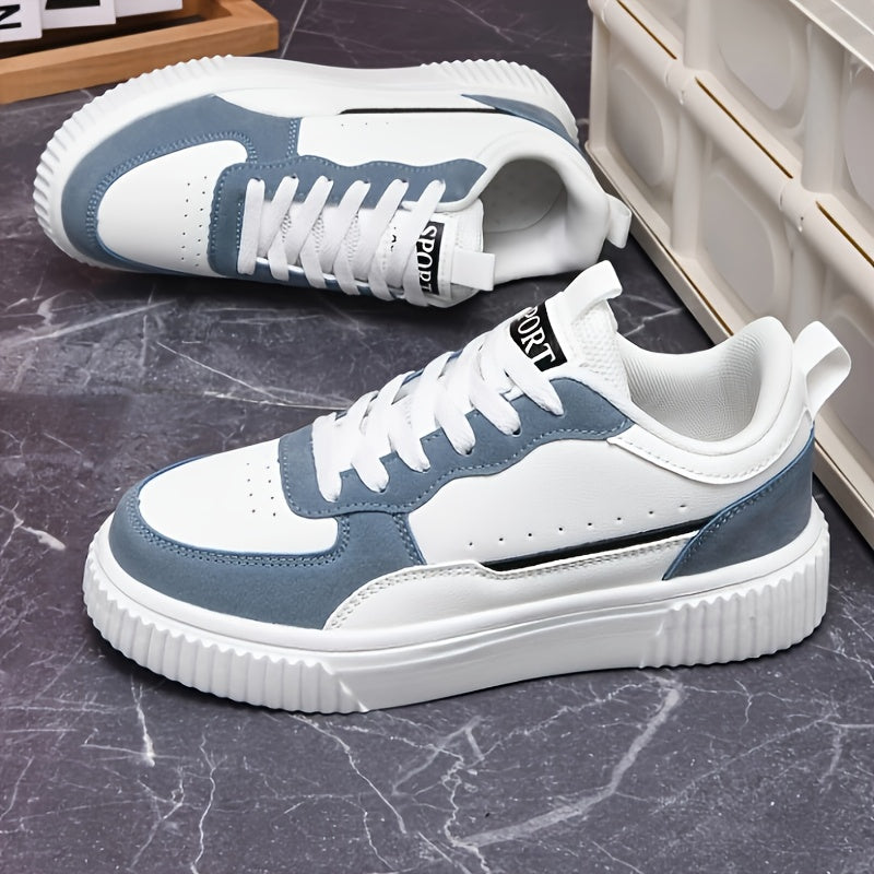 Women's White Low-Top Sneakers Lightweight Breathable Running Shoes