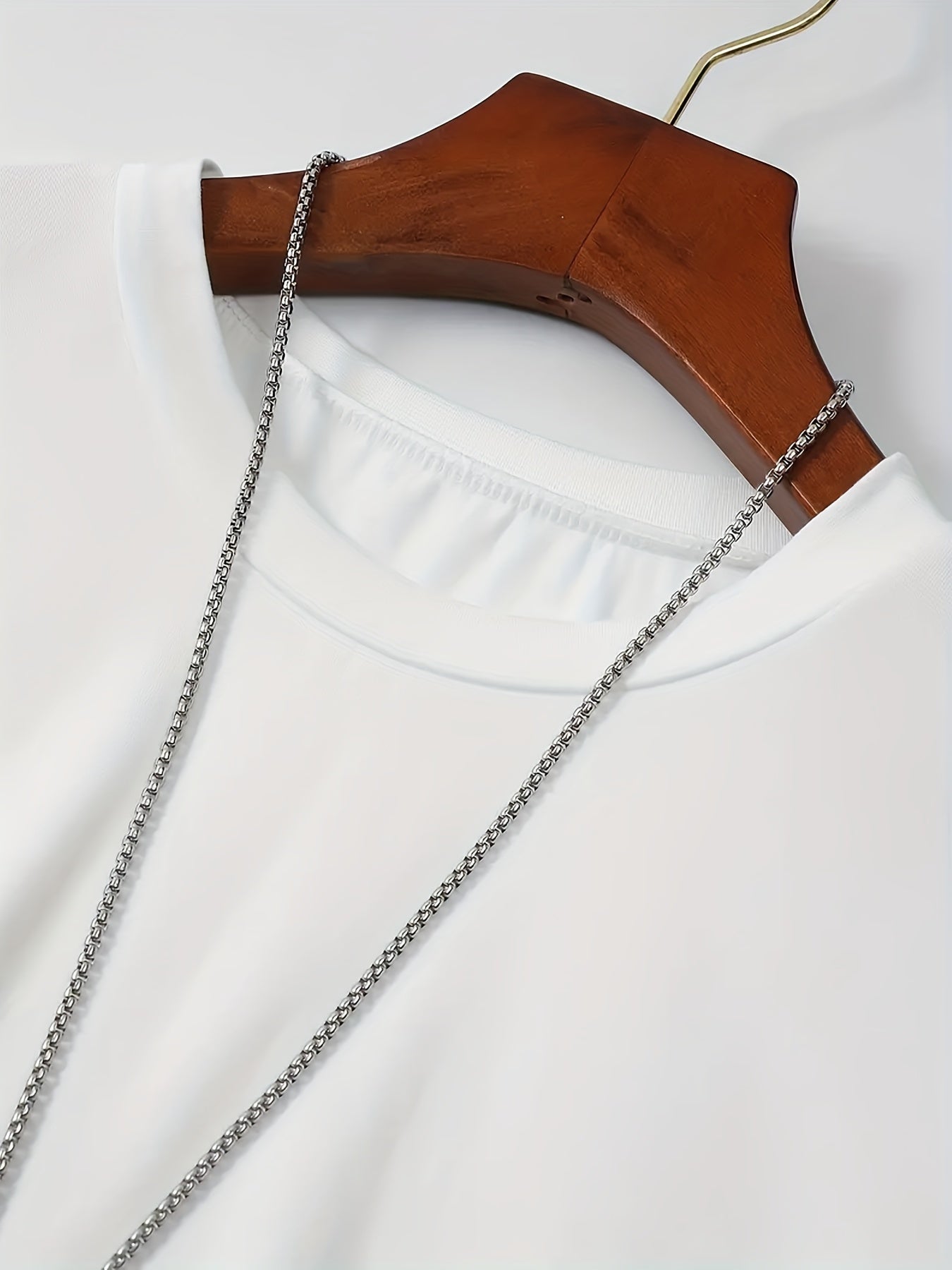 Men's Casual Short Sleeve Crew Neck T-Shirt Polyester Elastane Summer Comfortable Cartoon Design