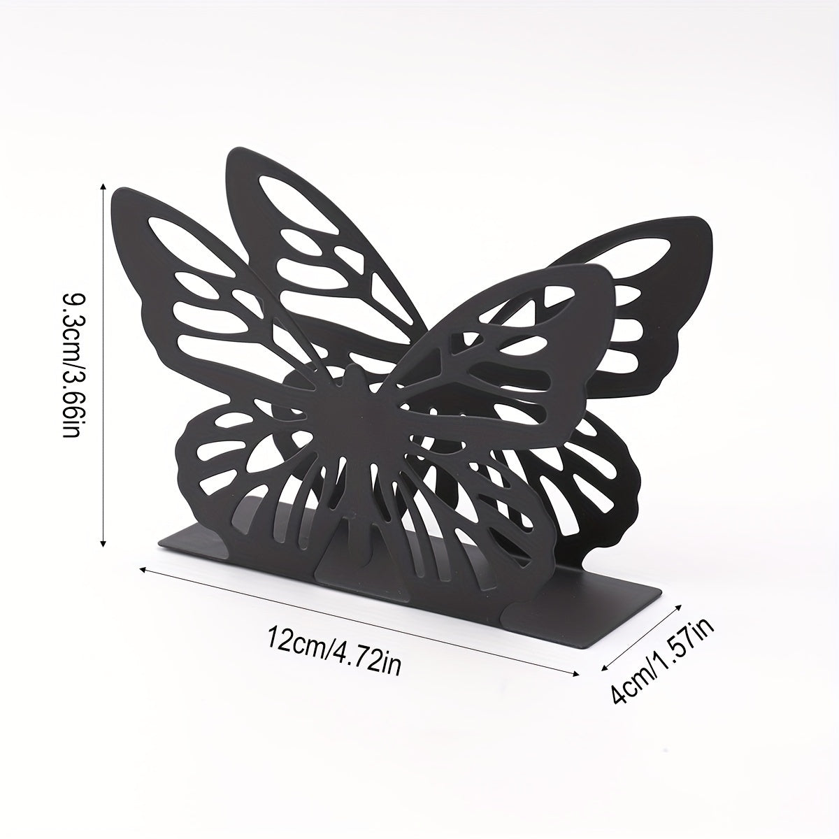 Oyoq shaklidagi metall tishli qog'ozni chiqarish uchun idish oshxona stoli yoki ovqatlanish stoliga