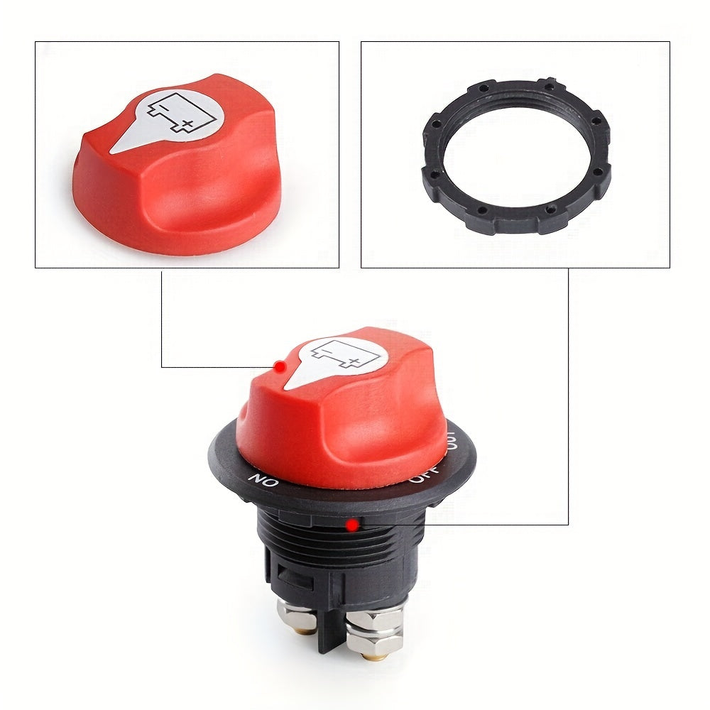 Выключатель аккумулятора автомобиля 12В 50 100 200 300А изолятор для автодома, мотоцикла, грузовика, лодки