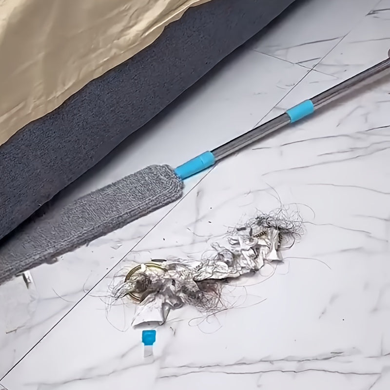 Uy va avtomobilni tozalash uchun qayta ishlatiladigan cho'tka boshli moslashuvchan mikrofiber tozalagich