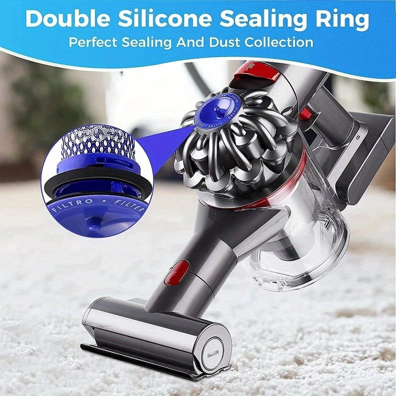 Hepa Filtr Motor Boshli Tozalash Cho'tkasi, V6 V7 V8 DC62 DC61 DC58 DC59 DC74 Modellari uchun mo'ljallangan, Matodan tayyorlangan, Changyutgich Priborlariga mos keladi