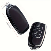 Universal TPU Car Key Fob Cover for 4-Button Remote Anti-Fall Wear-Resistant