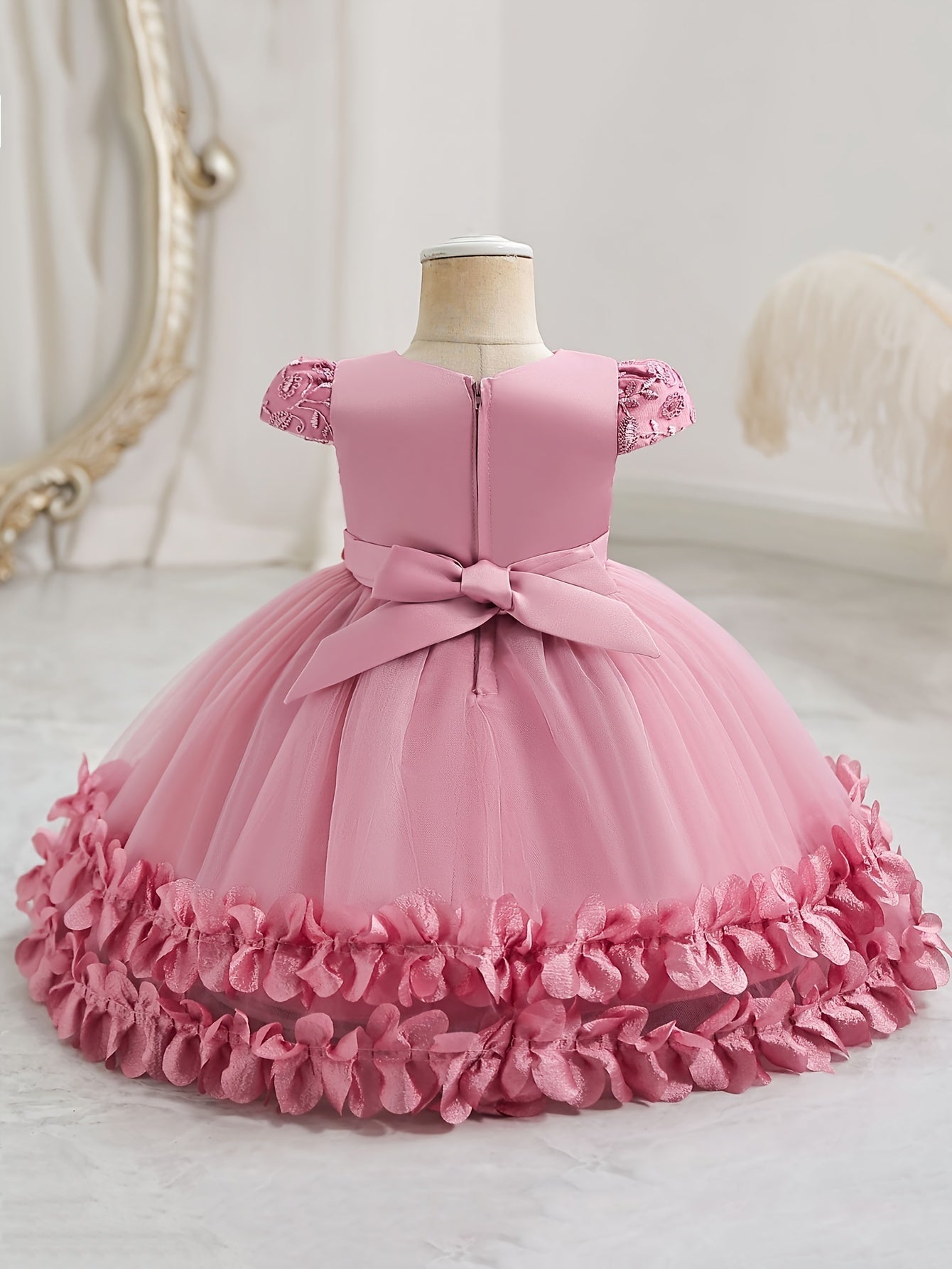 Girls Lace Princess Dress for Special Occasions and Birthdays