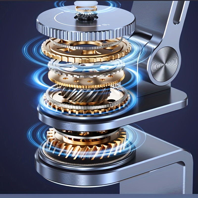 Регулируемая алюминиевая подставка для планшета с вращением на 360° и многоугольным складыванием