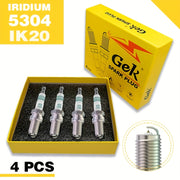 4 Pcs Spark Plugs for Auto Vehicles I-K20 5304 High Performance