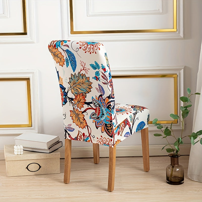 Чехлы для стульев 4-6, изготовленные из мягкого, эластичного спандекса. Съемные и washable для использования в столовых, офисах, кухнях, отелях и домах.