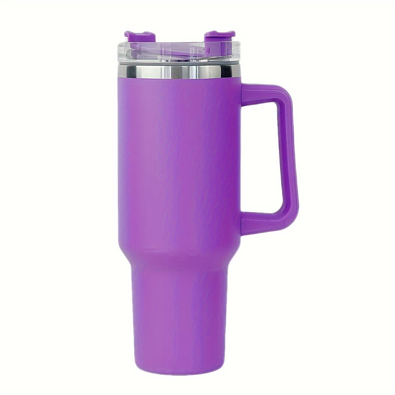 Vaso de acero inoxidable de 40oz con asa y termo de vacío