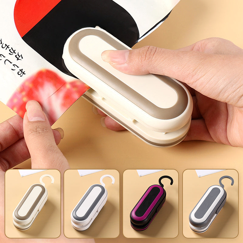 Mini Food Sealer and Cutter Battery-Powered Heat Sealer for Food Preservation