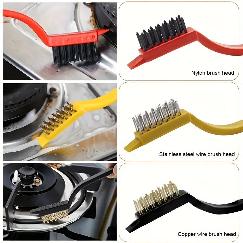 Oshxona tozalash to'plami, pechka va sham uchun metall va plastmassa scraperlar bilan