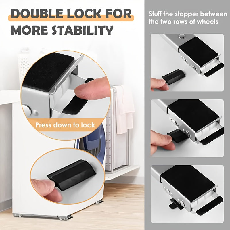 Vosh mashinasining mobil rulonli tutqich stul qoʻllab-quvvatlash uchun oshxona va hammom