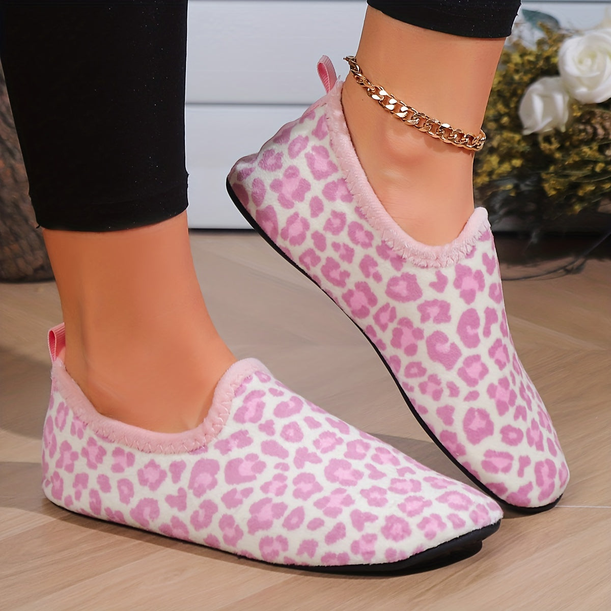 Домашние уютные тапочки для пары, вельветовые, мягкая ткань, противоскользящие, унисекс