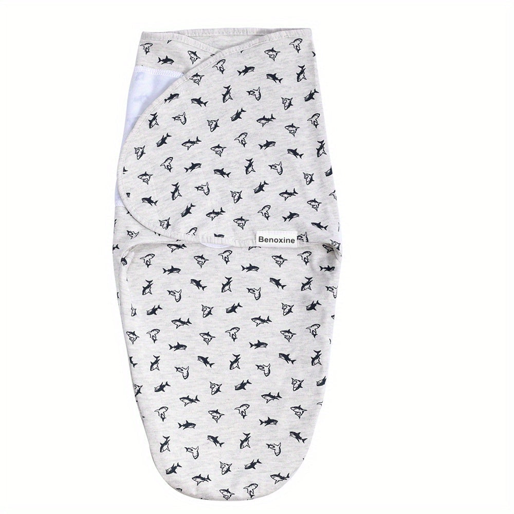 Baby Sleep Sack for Newborns 0-3 Months Adjustable Swaddle with Zipper and Cozy Design