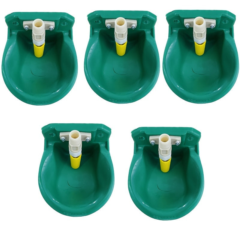 Small Animal Feeder and Waterer for Goats and Sheep 1 3 5 Pack Automatic Drinking Tank