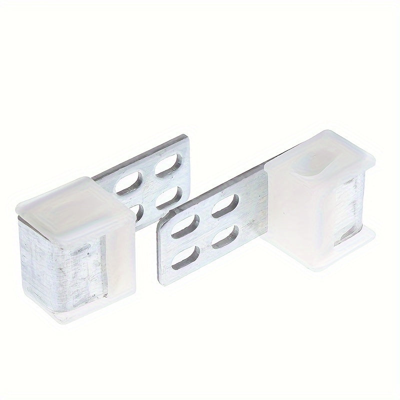 2-Pack White Metal Sofa Spring Clips for Couch Cushion Repair