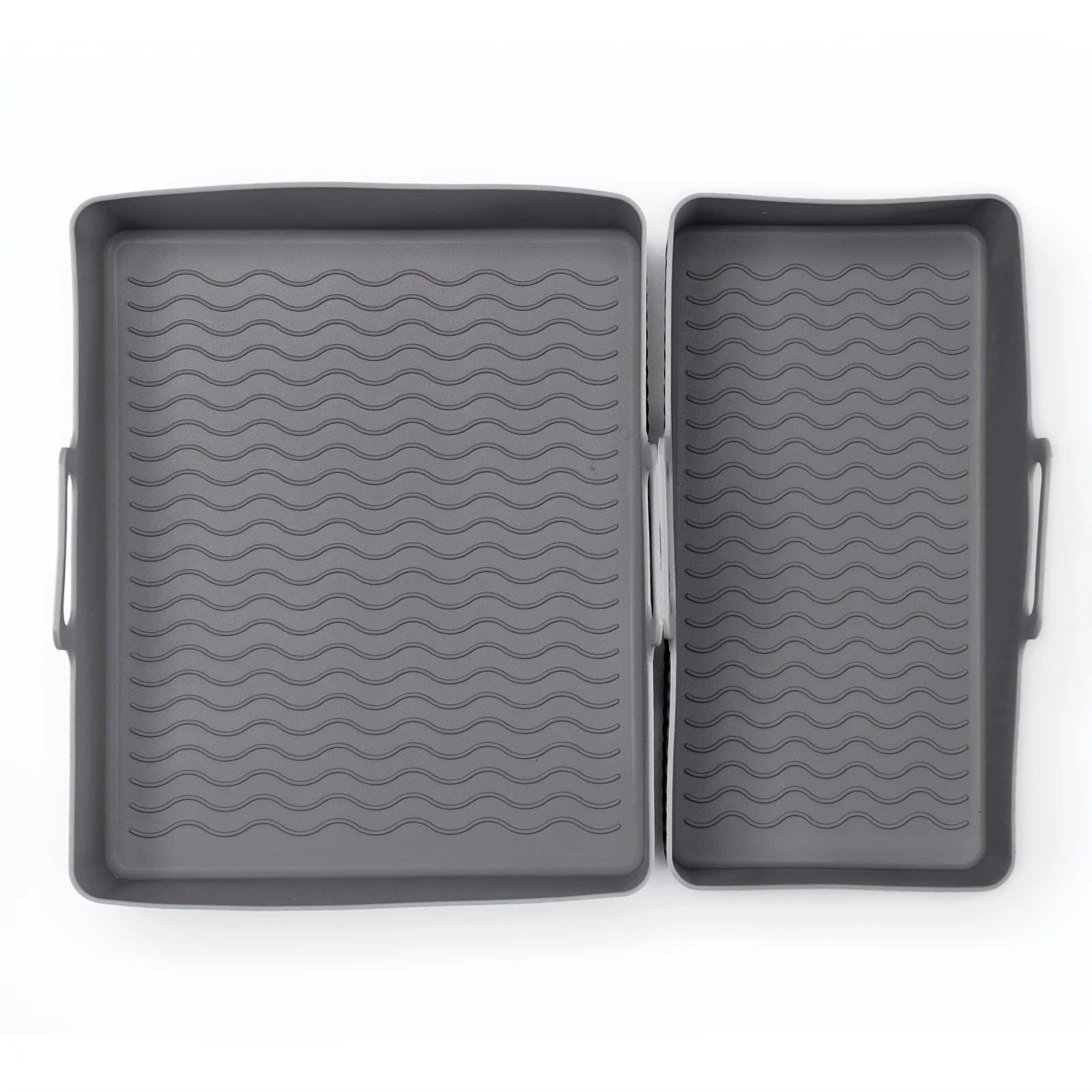 Rejillas de horno para freidora de aire grandes y pequeñas con molde de cesta de silicona, tapete para pizza y repuesto