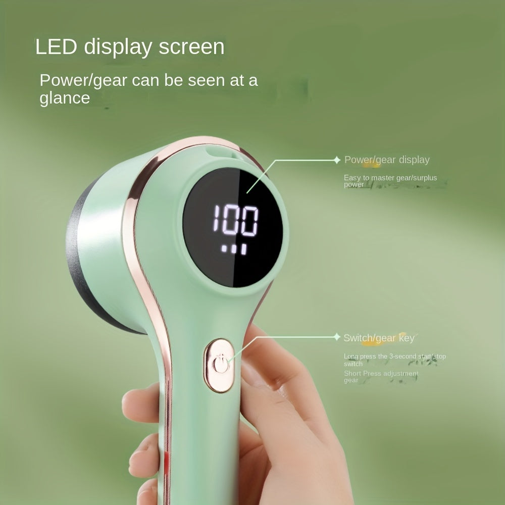 Portativ qayta to'ldiriladigan mato kesuvchi kiyimlar, mebellar, gilamlar uchun tolalarni tozalash vositasi