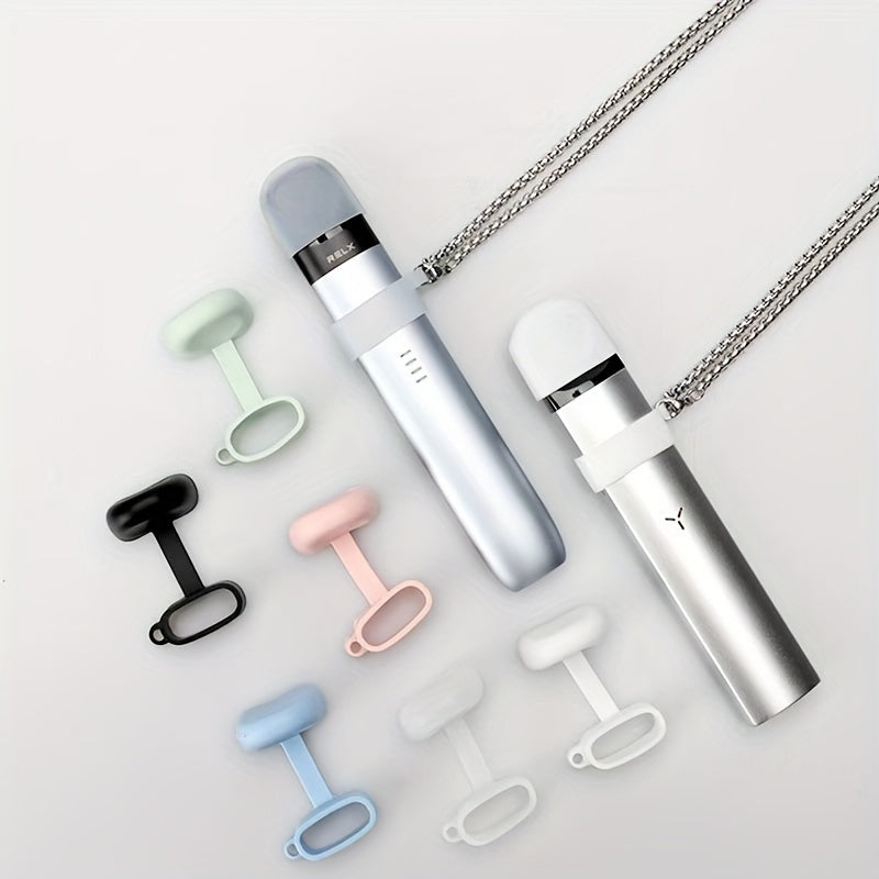 Силиконовая крышка для вейпа с отсоединяемым шнурком, универсальный аксессуар для электронных сигарет