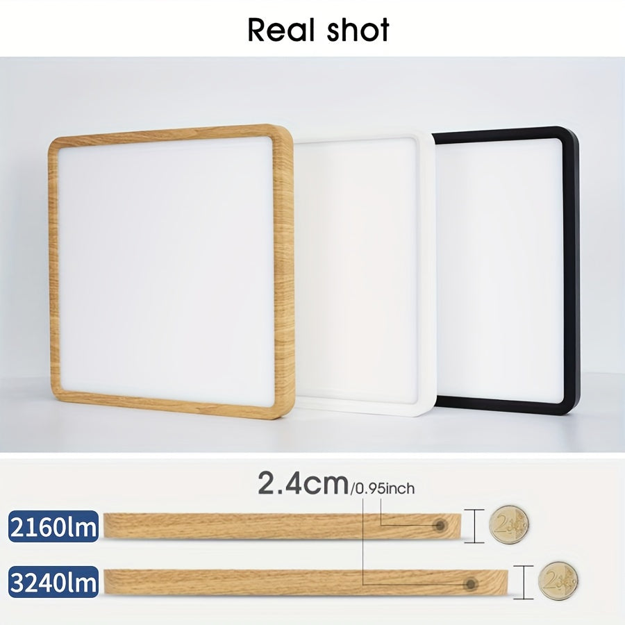 Modern Nordic LED Ceiling Light 24W 36W Ultrathin Square Indoor Living Room Bedroom
