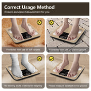 Цифровые напольные весы с LED-дисплеем, емкость 181,44 кг в кг и фунтах