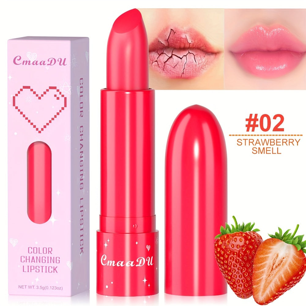 Women Men Lip Balm Set Cherry Fruity Flavor Moisturizing Hydrating