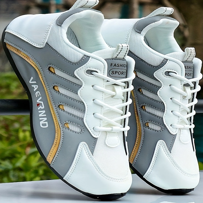 Men's Plus Size Breathable Mesh Casual Sneakers Non-Slip PVC Sole for Walking and Skateboarding in All Seasons Black White Teal