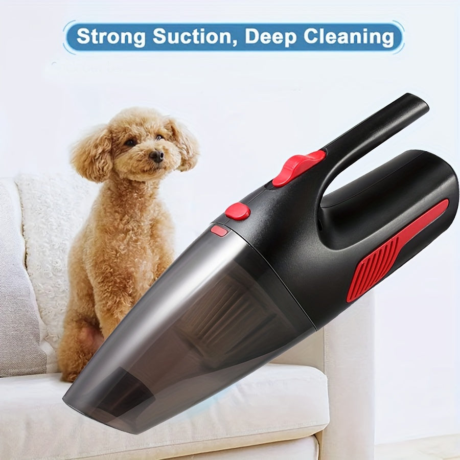Cordless Handheld Vacuum Cleaner for Home and Car, USB Charging, 2000mAh Battery