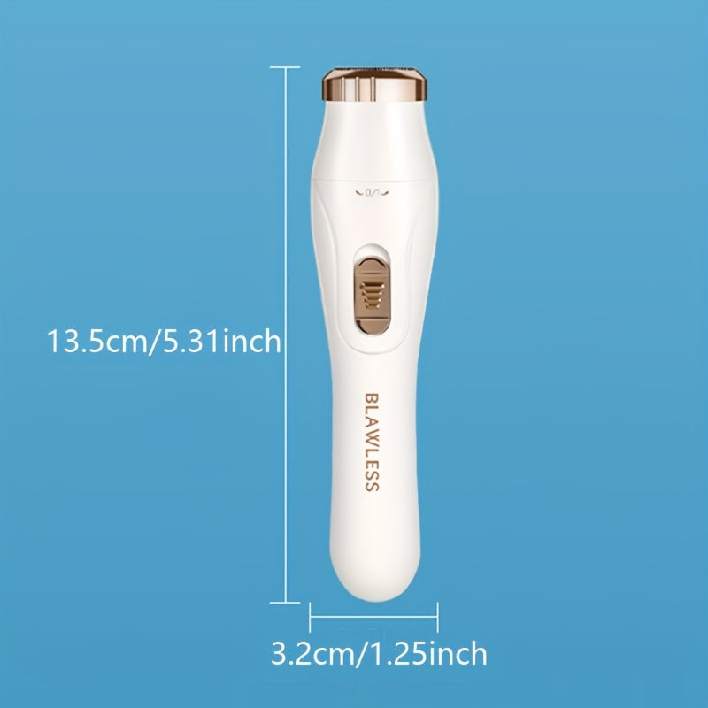 Rechargeable Electric Shaver Trimmer for Women Painless Hair Removal Armpits Nose Body