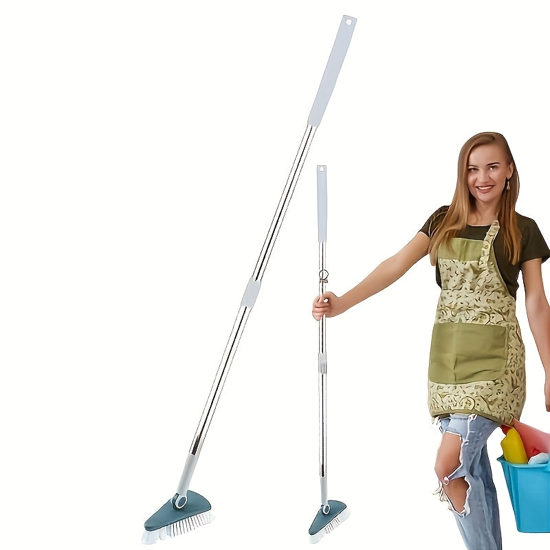 Stainless Steel Cleaning Brush for Floors Bathrooms Tiles with Cleaning Ball