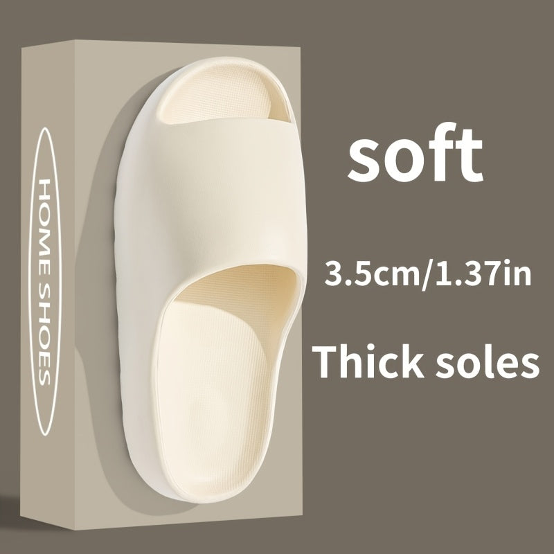 Унисекс мягкие слайды EVA тапочки на slip-on с противоскользящей текстурированной подошвой