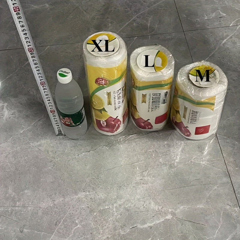 Katta, ko'rinadigan bir martalik sumkalar oziq-ovqat saqlash uchun - Supermarketlar va qulay do'konlar uchun ajoyib, oshxonangizni tartibga solish uchun mukammal.