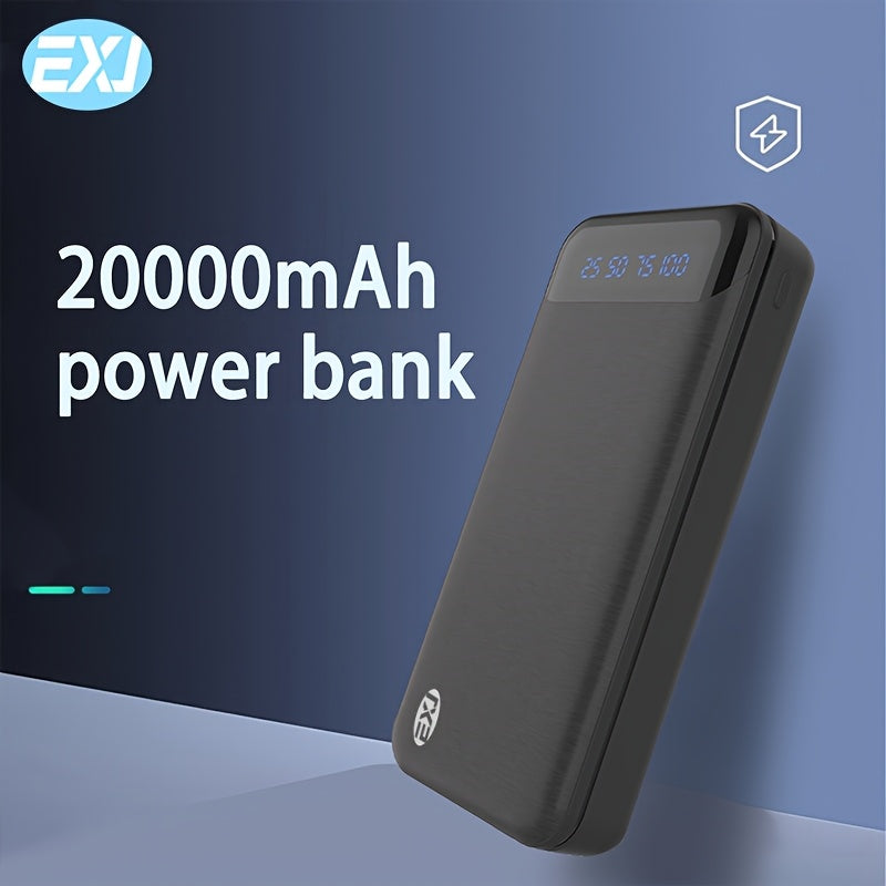 Portable Power Bank 20000mAh Fast Charging Compact Universal Compatibility