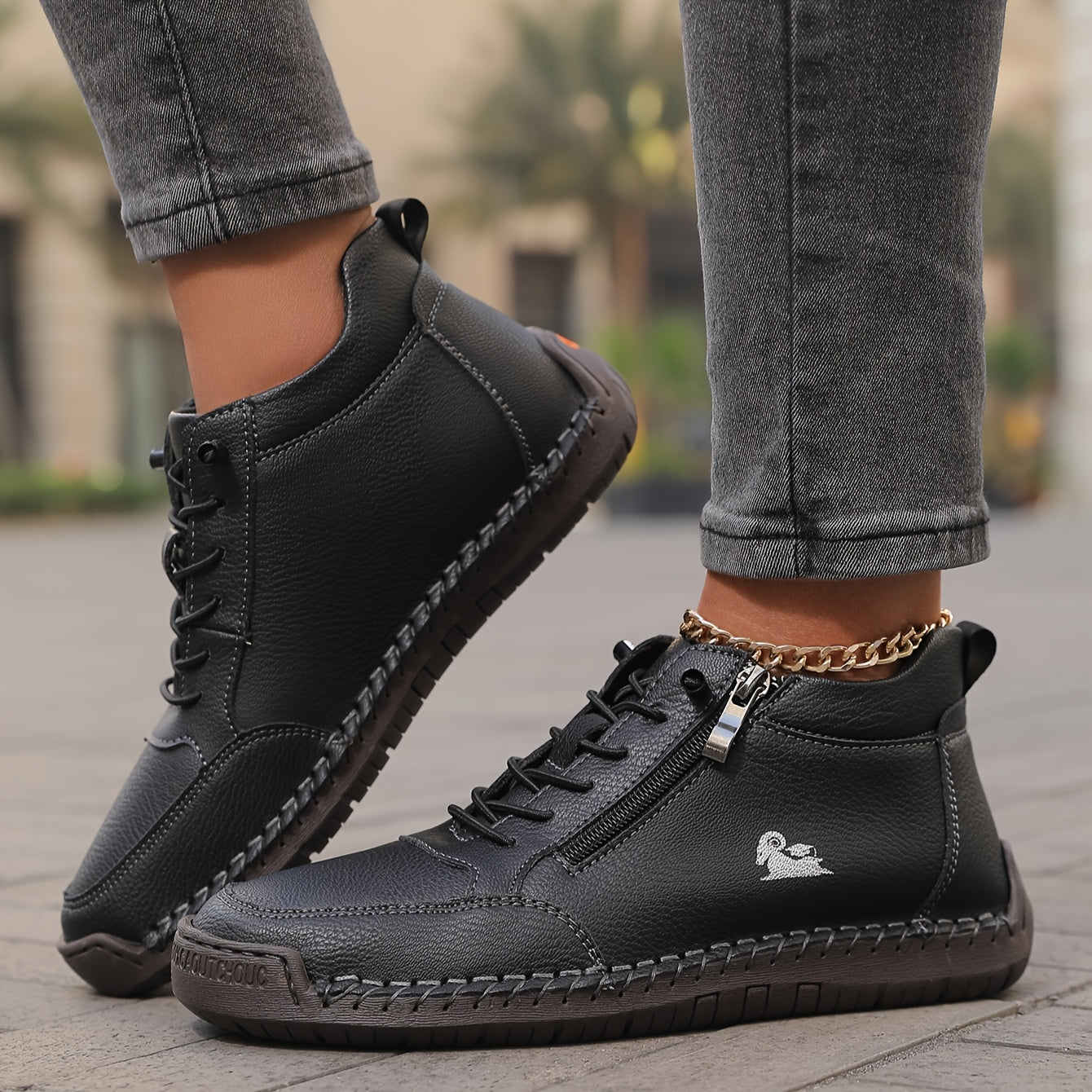 Zapatos casuales de mano para mujer con suela de goma para entrenamiento cruzado