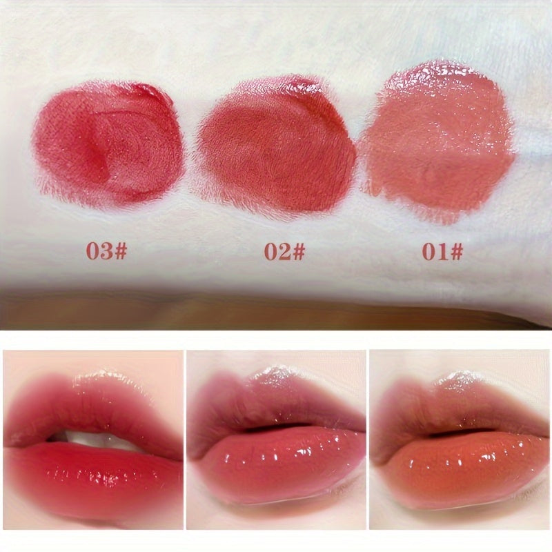 Women's Three-Color Lip Balm Long-Lasting Moisturizing