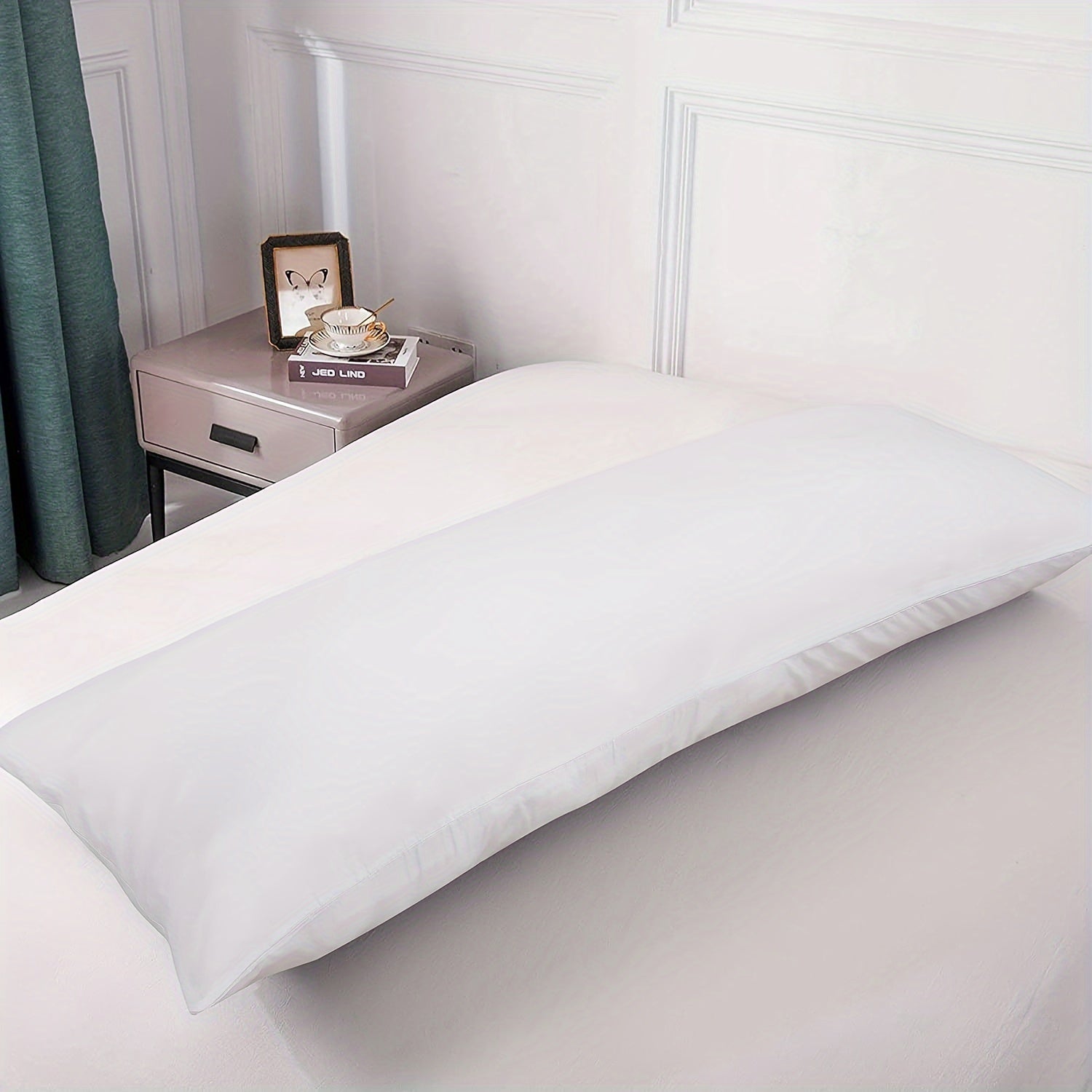 Body Pillow Cover 20x54 Inches Double Brushed Fabric Wrinkle Resistant