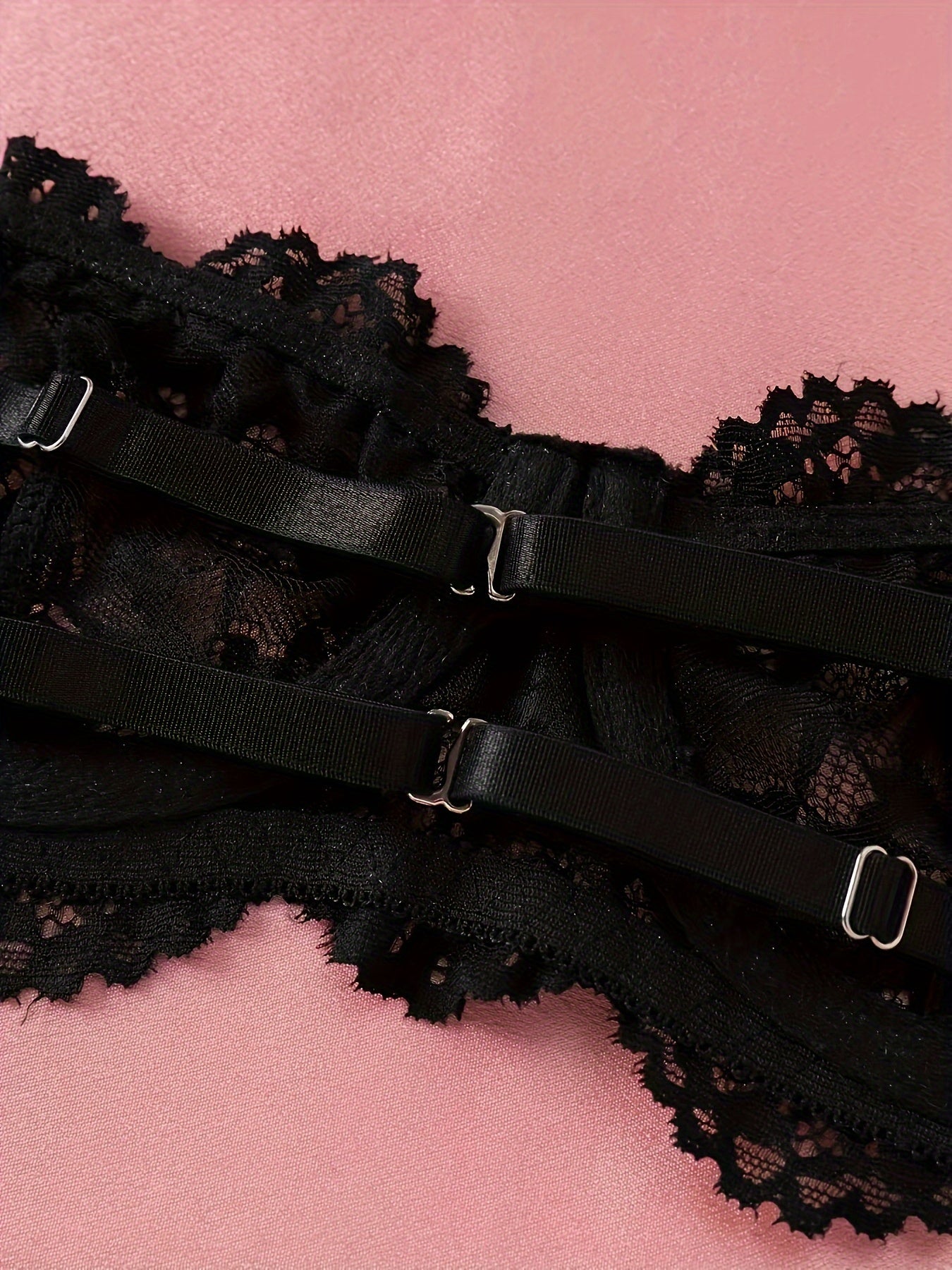 Women’s Ultra-Thin Transparent Lace Lingerie Set for Romantic Wear