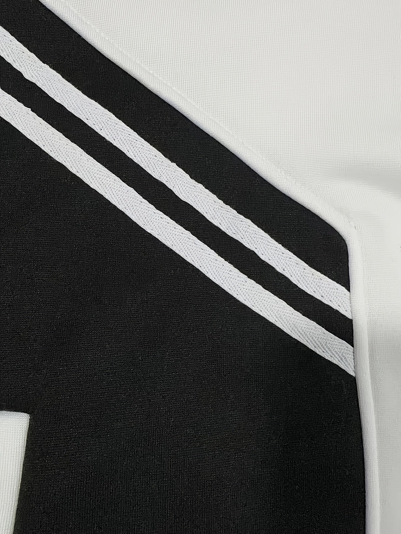 Мужской повседневный спортивный костюм из полиэстера с худи и карманом, однотонный, с длинным рукавом, вязаный материал