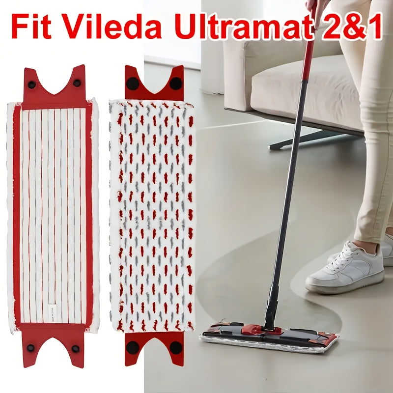 Ultramat 2in1 polni tozalash uchun almashtiriladigan mop yostiqchalari, suvni yutish, plitka hammom